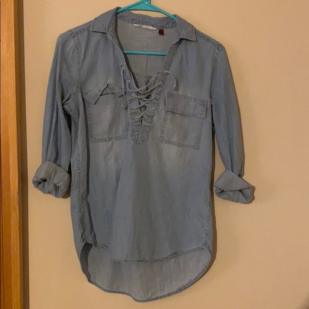 Chambray Blouse
